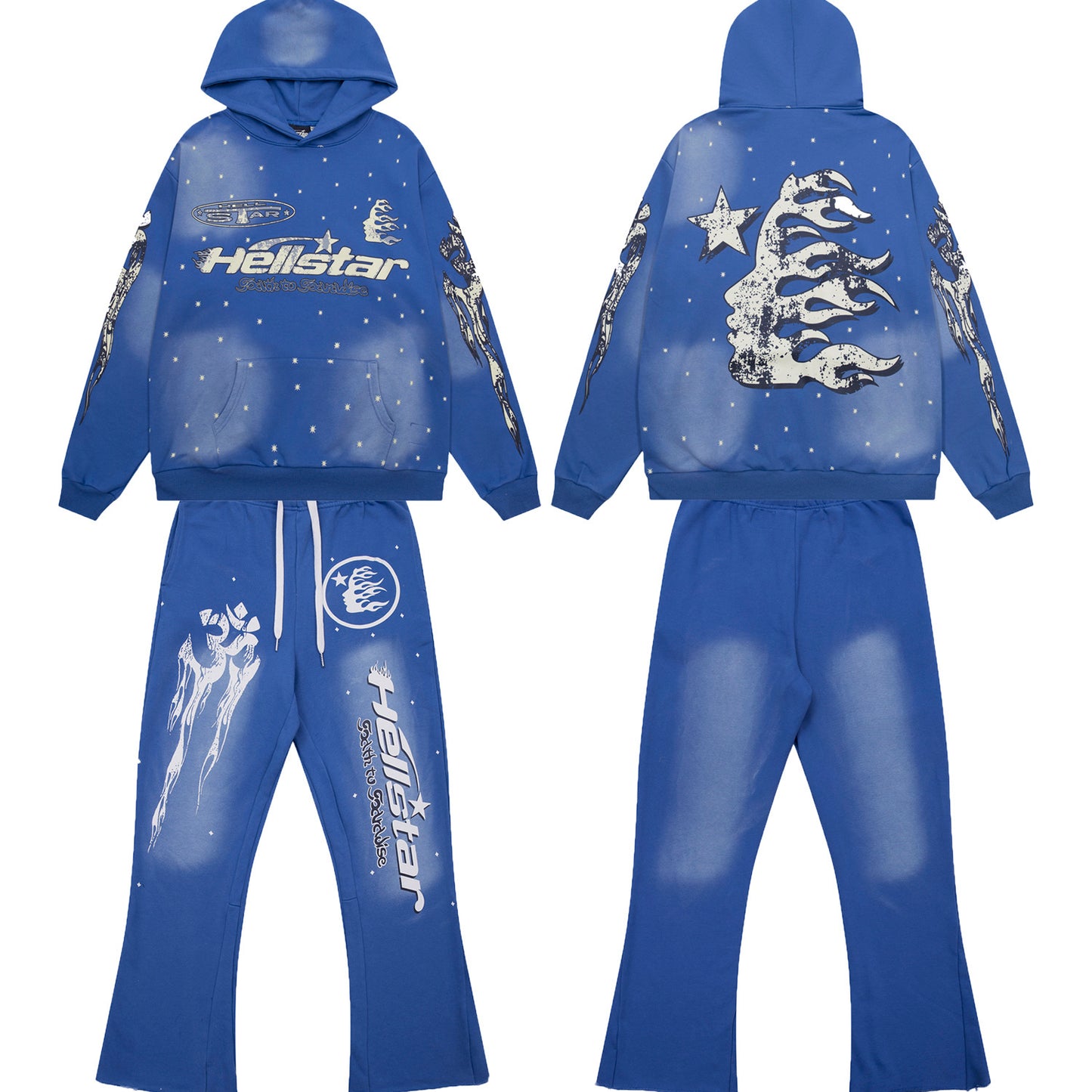 Hell-Star [TOP/BOTTOM] (Blue)