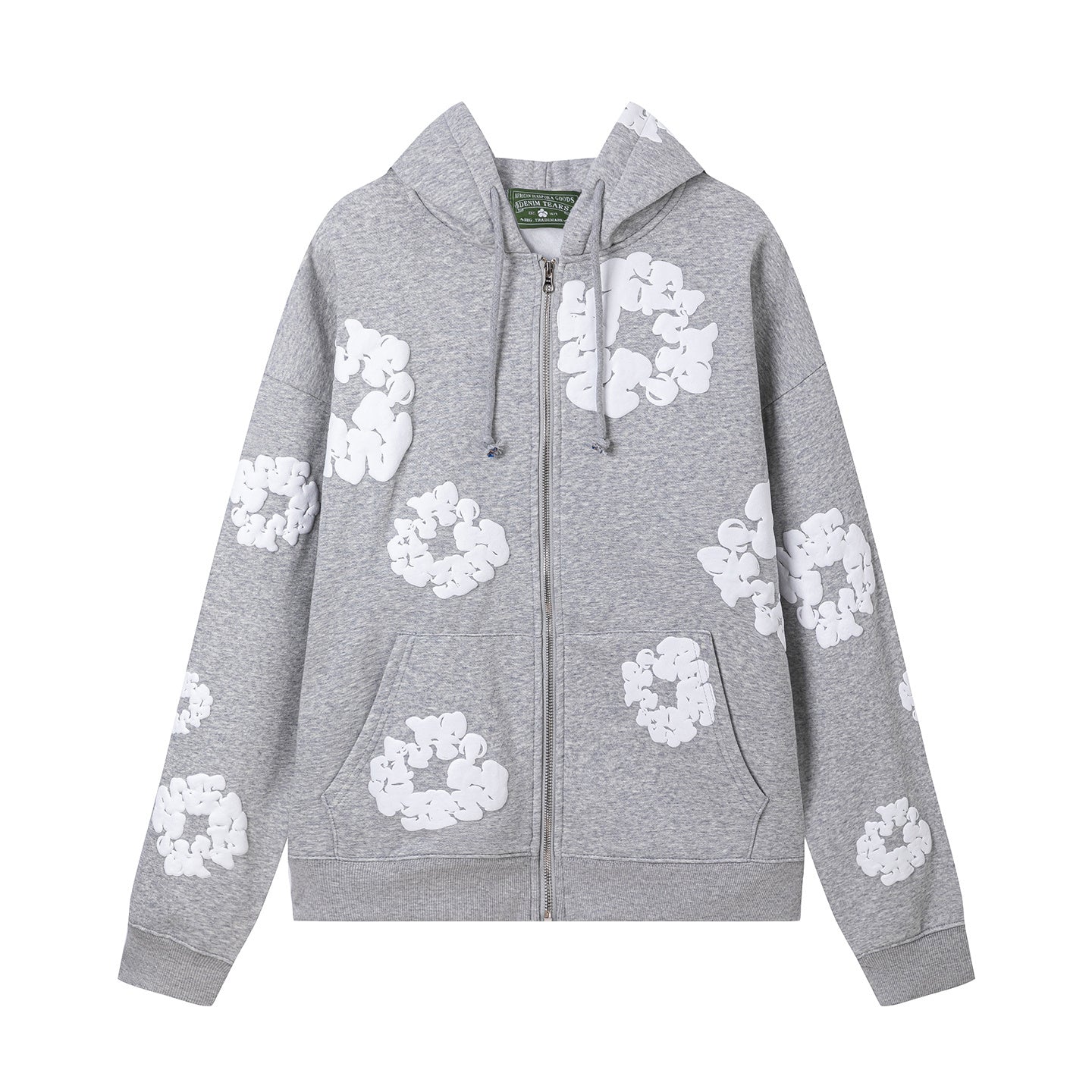 Denim Tears Hoodie [GREY] [Original Packaging]