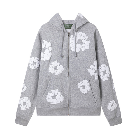 Denim Tears Hoodie [GREY] [Original Packaging]