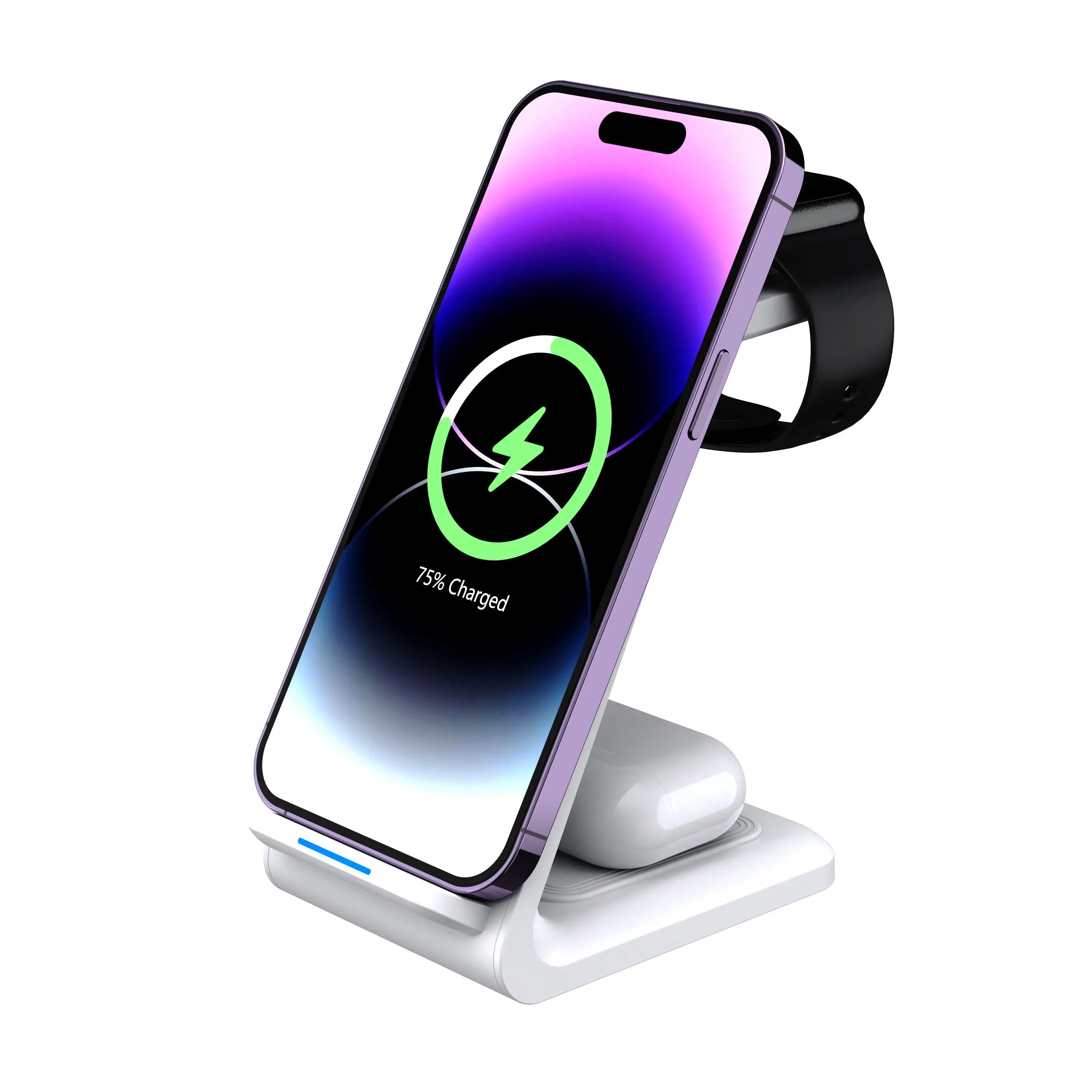 3-In-1 Fast Wireless Charging Dock