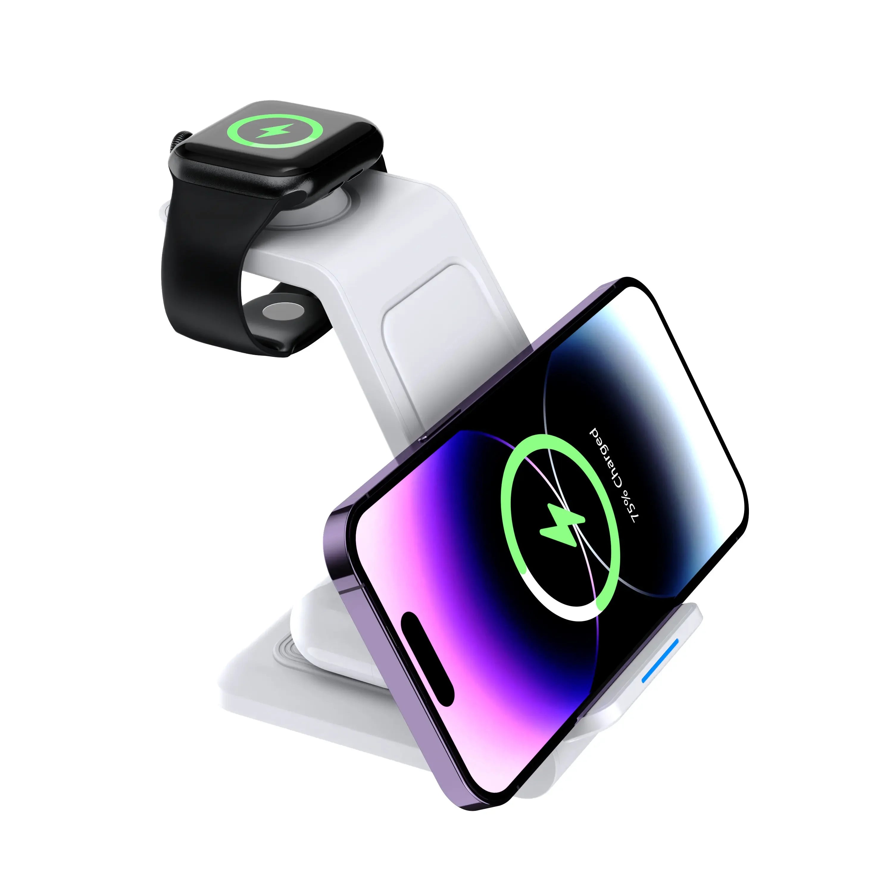 3-In-1 Fast Wireless Charging Dock