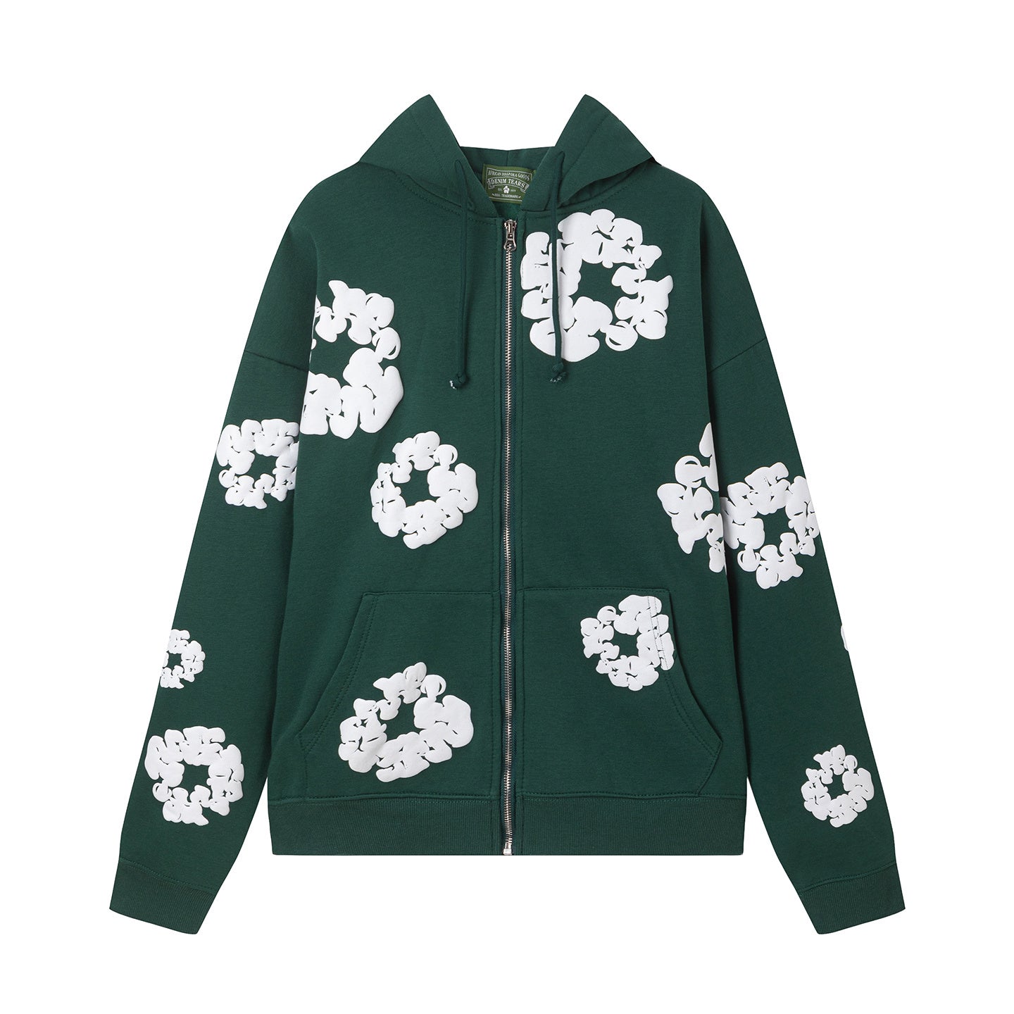 Denim Tears Hoodie [GREEN] [Original Packaging]