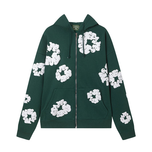 Denim Tears Hoodie [GREEN] [Original Packaging]